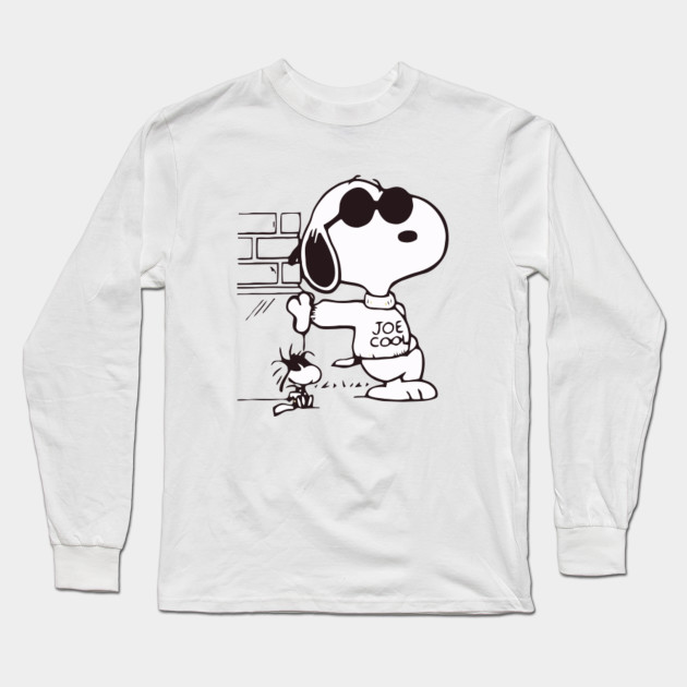 Joe Cool - Snoopy - Long Sleeve T-Shirt | TeePublic